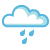 It is forcast to be Rain at 10:00 PM BST on July 06, 2012